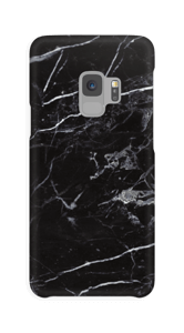 Zwart marmer hoesje Galaxy S9