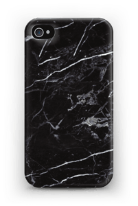 Zwart marmer hoesje IPhone 4/4s