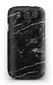 Zwart marmer hoesje Galaxy S3