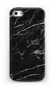 Svart marmor deksel IPhone 5/5s tough