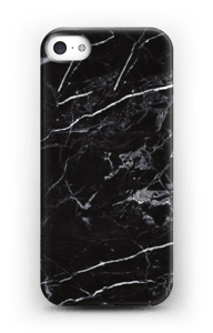 Zwart marmer hoesje IPhone SE