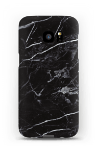 Zwart marmer hoesje Galaxy S7 Edge
