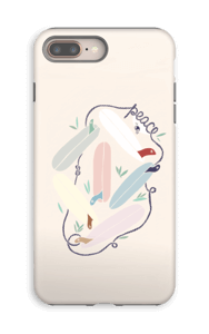 Peace and Surf case IPhone 8 Plus tough
