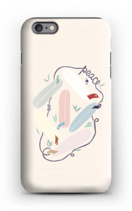 Peace and Surf deksel IPhone 6s Plus tough