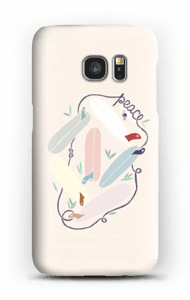 Peace and Surf deksel Galaxy S7