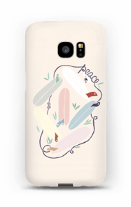 Peace and Surf kuoret Galaxy S7 Edge