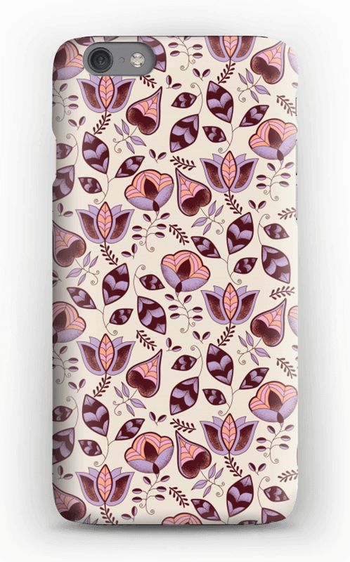 Lilla smukke blomster cover IPhone 6s