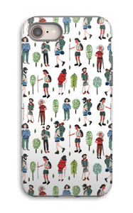 Vandrere deksel IPhone 8 tough