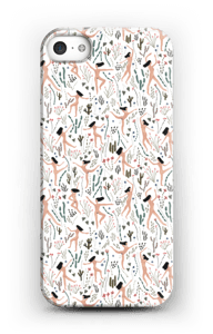 Woman flying in nature case IPhone SE