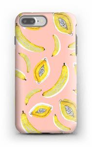 Banaani ja papaya kuoret IPhone 7 Plus tough