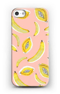 Banaani ja papaya kuoret IPhone 5/5S
