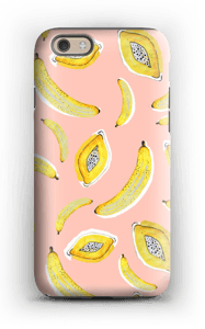 Banaani ja papaya kuoret IPhone 6 tough
