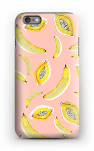 Pink Banana love deksel IPhone 6 Plus tough