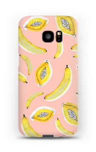 Banaani ja papaya kuoret Galaxy S7 Edge