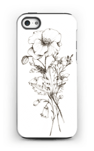 Poppy deksel IPhone 5/5s tough