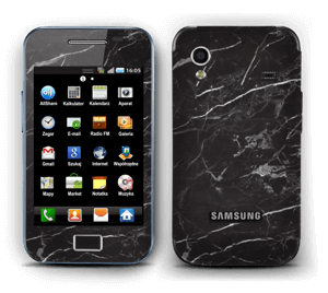 Black Marble  Skin Galaxy Ace