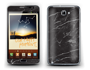 Black Marble Skin Galaxy Note