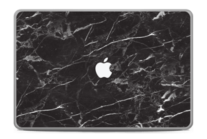Black Marble Skin MacBook Pro 17” -2015