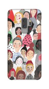 Iloiset lapset kuoret Galaxy S9 Plus
