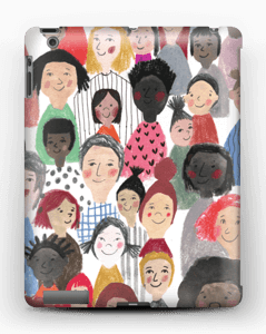 Iloiset lapset kuoret IPad 4/3/2