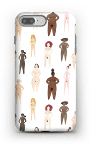 Kauniit kropat kuoret IPhone 7 Plus tough