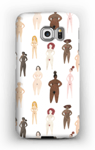 Kauniit kropat kuoret Galaxy S6 Edge