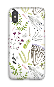 Blommor & blad skal IPhone X