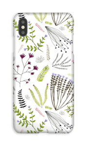 Fiori e foglie cover IPhone XS Max