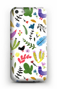 Birds with Flowers case IPhone 5c