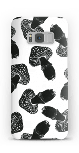Svarte sopper deksel Galaxy S8