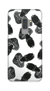 Black Mushrooms case Galaxy S9 Plus