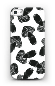 Black Mushrooms  case IPhone 5/5S