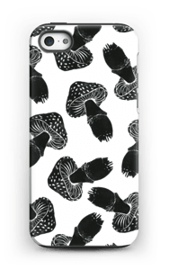 Svarte sopper deksel IPhone 5/5s tough