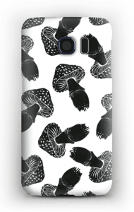 Svarte sopper deksel Galaxy S6