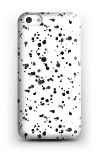 Black dots case IPhone 5c
