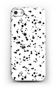 Black dots case IPhone SE