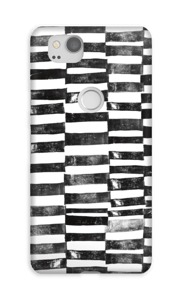 Sorte streger cover Pixel 2