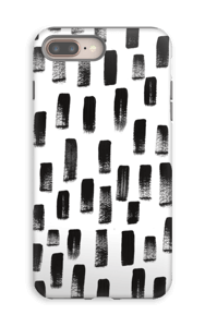 Penselstrøk deksel IPhone 8 Plus tough