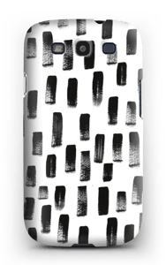 Paintbrush Print case Galaxy S3