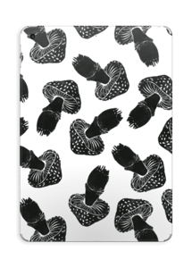 Black Mushrooms Skin IPad 2017
