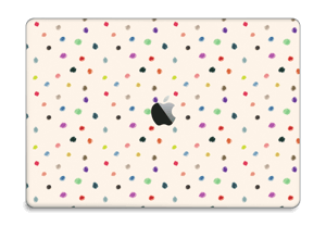 Fargeglade prikker Skin MacBook Pro 15” 2016-