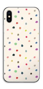 Colorful Dots Skin IPhone X
