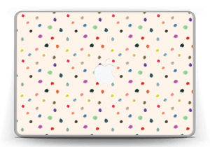 Fargeglade prikker Skin MacBook Pro 13” -2015