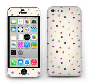 Colorful Dots Skin IPhone 5c