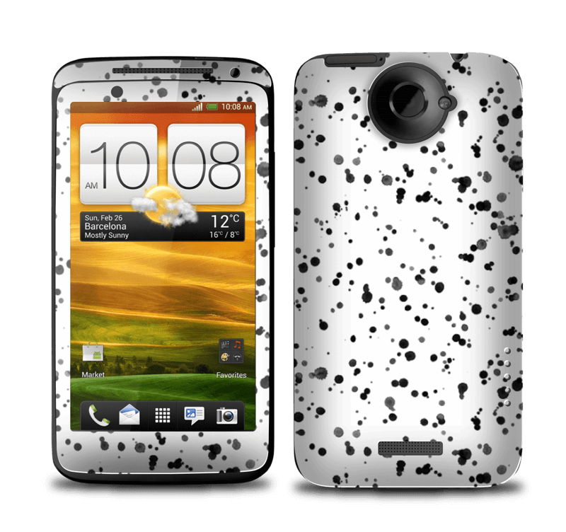 Svart fargesprut Skin One X