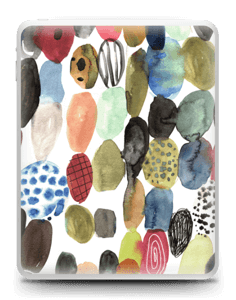 Dots watercolor  Skin IPad 1