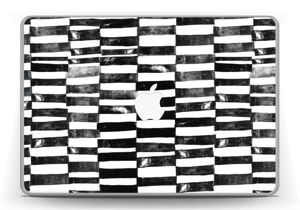 Svarte streker Skin MacBook Pro 13” -2015