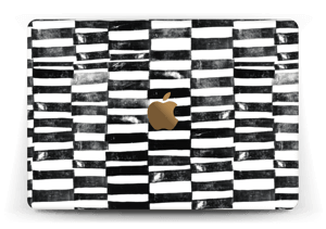 Mustat viivat tarrakuori MacBook 12”