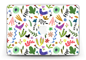 Fugler blant blomster & blader Skin MacBook Pro Retina 13” 2015