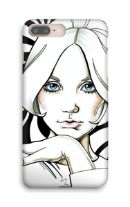 60-luvun vibat kuoret IPhone 8 Plus